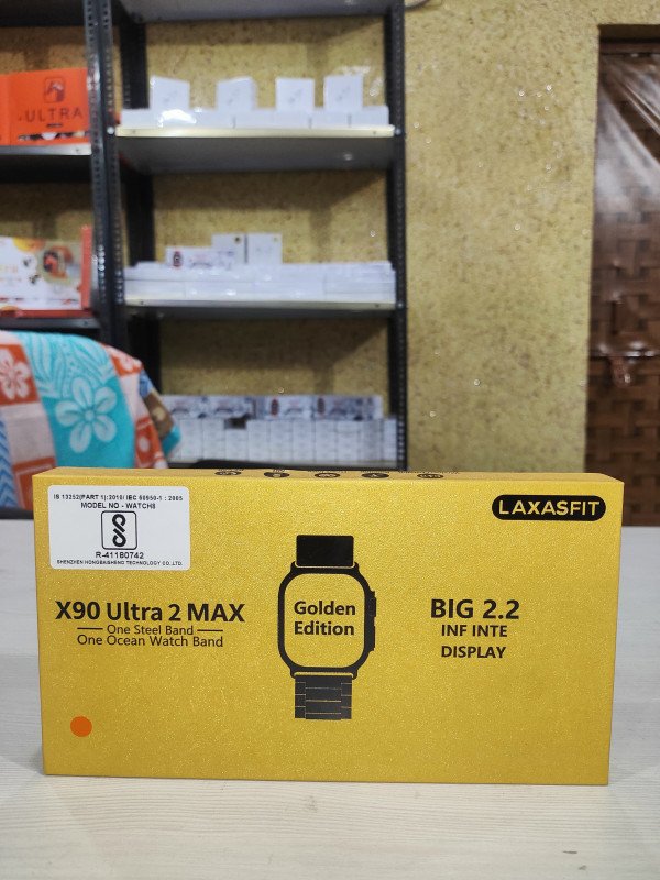 X90 ULTRA MAX 2 (GOLDEN EDITION) Smartwatch